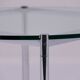Table basse modèle MR par Ludwig Mies van der Rohe pour Knoll International, États-Unis, années 1980