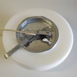 Opal globe ceiling or wall light by Clairopal - mid-20th century