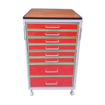 Caisson type "dentiste"  sur roulettes