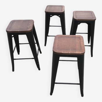 Lot de 4 tabourets