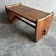 Vintage sculptural coffee table in wood