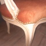 Pair of Louis XV "cabriolet" armchairs