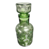 Bubble glass carafe: vintage