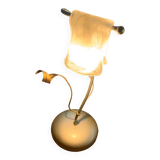 Lampe à poser design pâte de verre