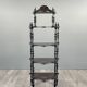Napoleon III shelf in blackened wood, late 19th century.