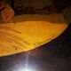 Wood marquetry tray