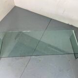 Italian Modernist Glass Waterfall Coffee Table by Angelo Cortesi for Fiam, 1980s