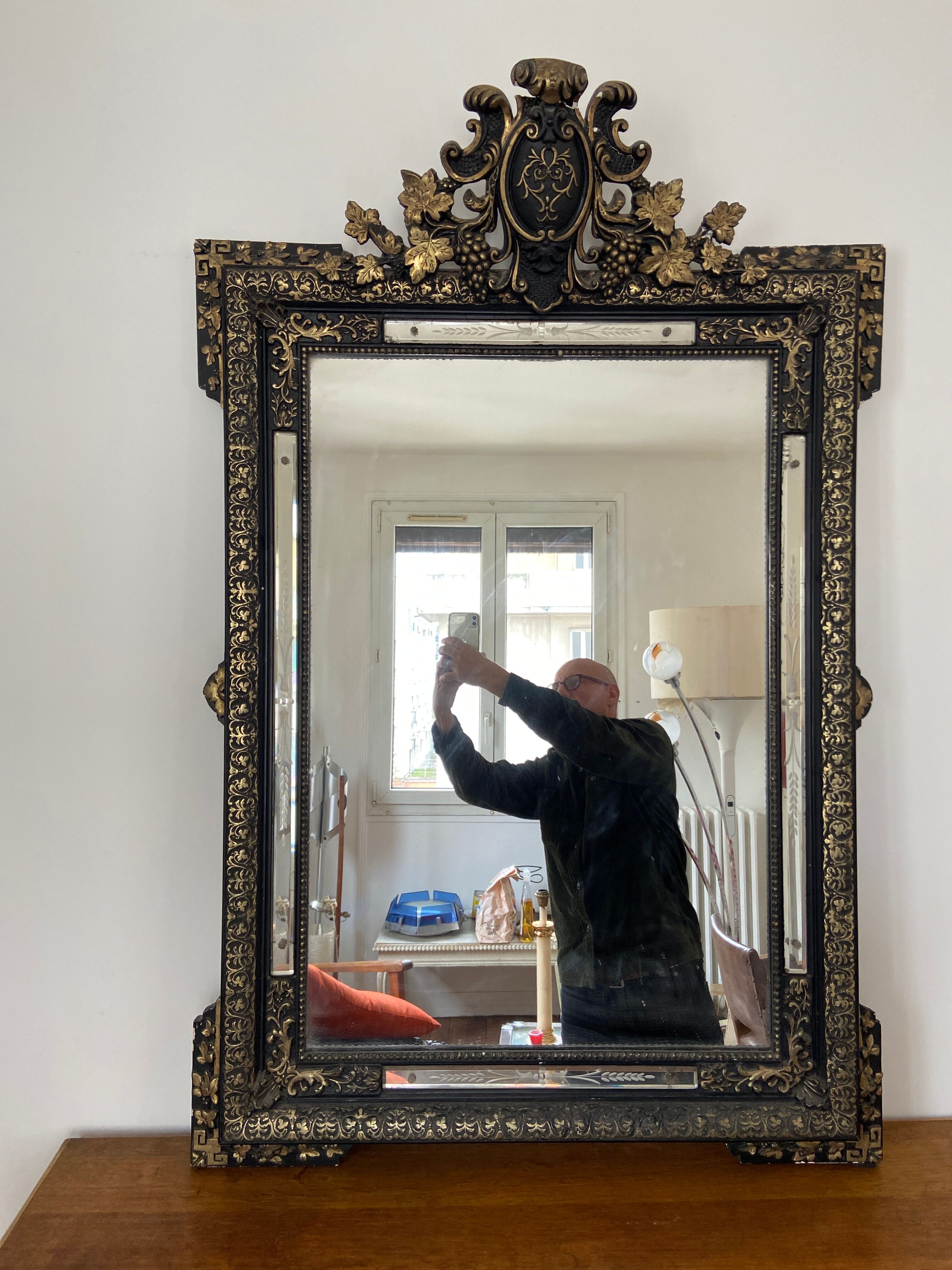 Antique mirror