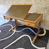 Architec pine desk 1970" suspended