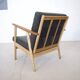 Danish mid-century teak & oak armchair, 1950s