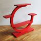 Jardinière moderniste rouge