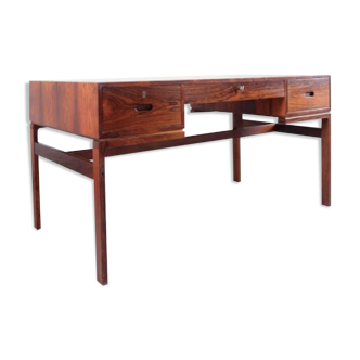 Mid-Century Danish Rio Model Jakaranda Rosewood Desk by Arne Wahl Iversen for Vinde, 1960s