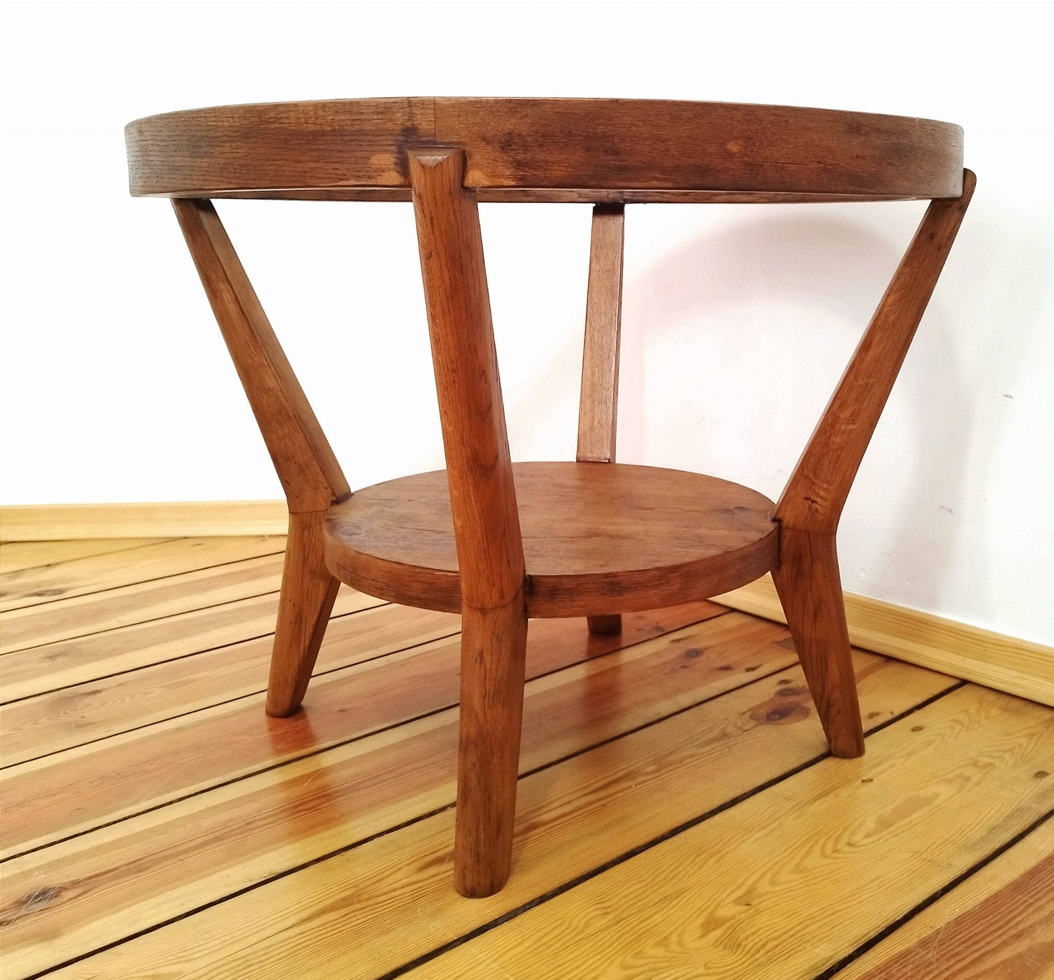 Coffee Table attributed to K. Kozelka for Interier Praha, Former Czechoslovakia, 1930s