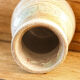 Glazed sandstone vase