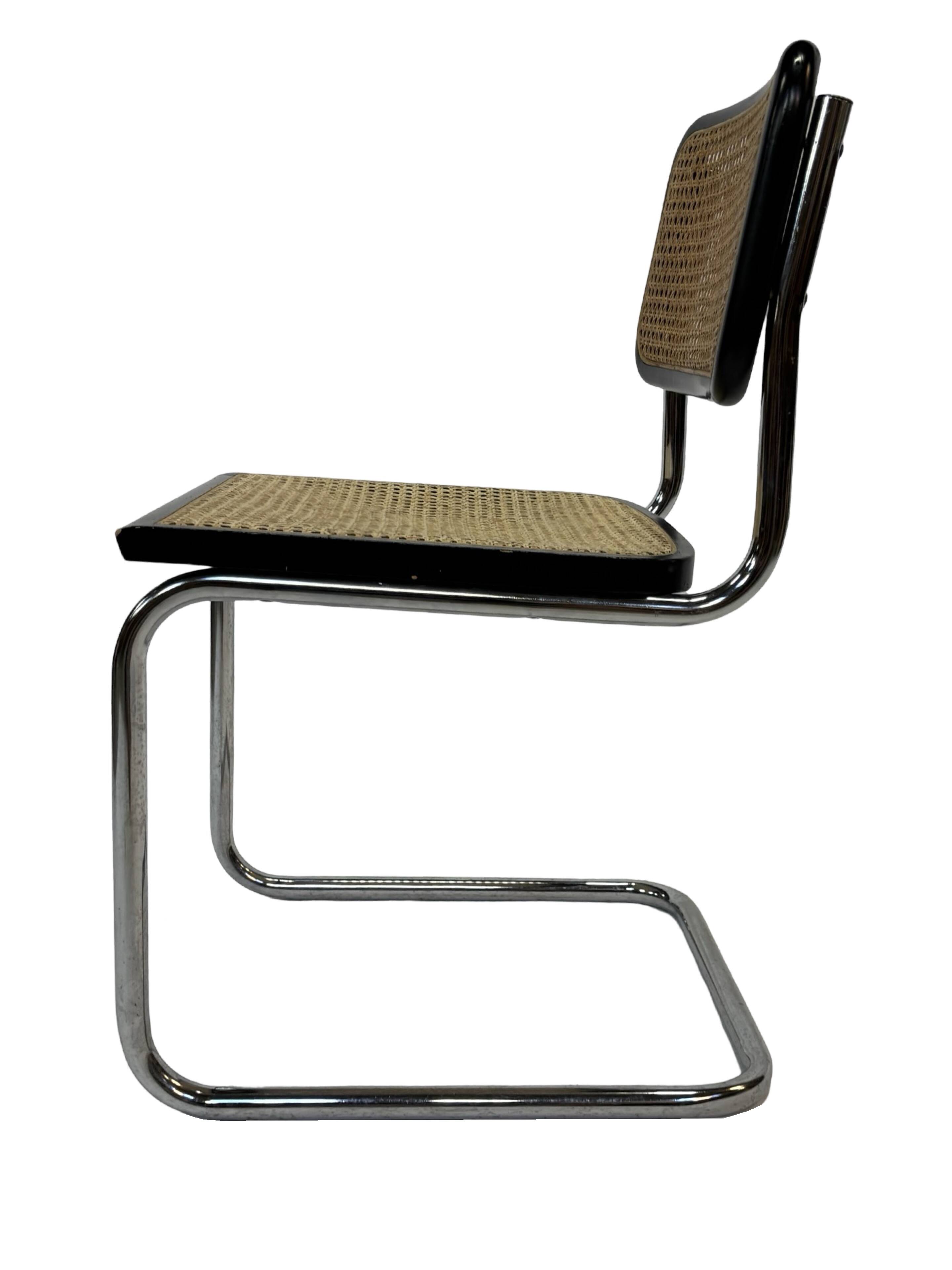Cesca chair b32 model in chrome and black
