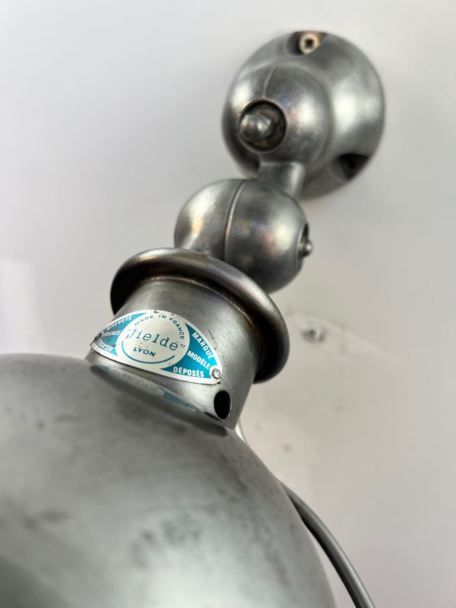 Jielde wall lamp 1960 original old lamp