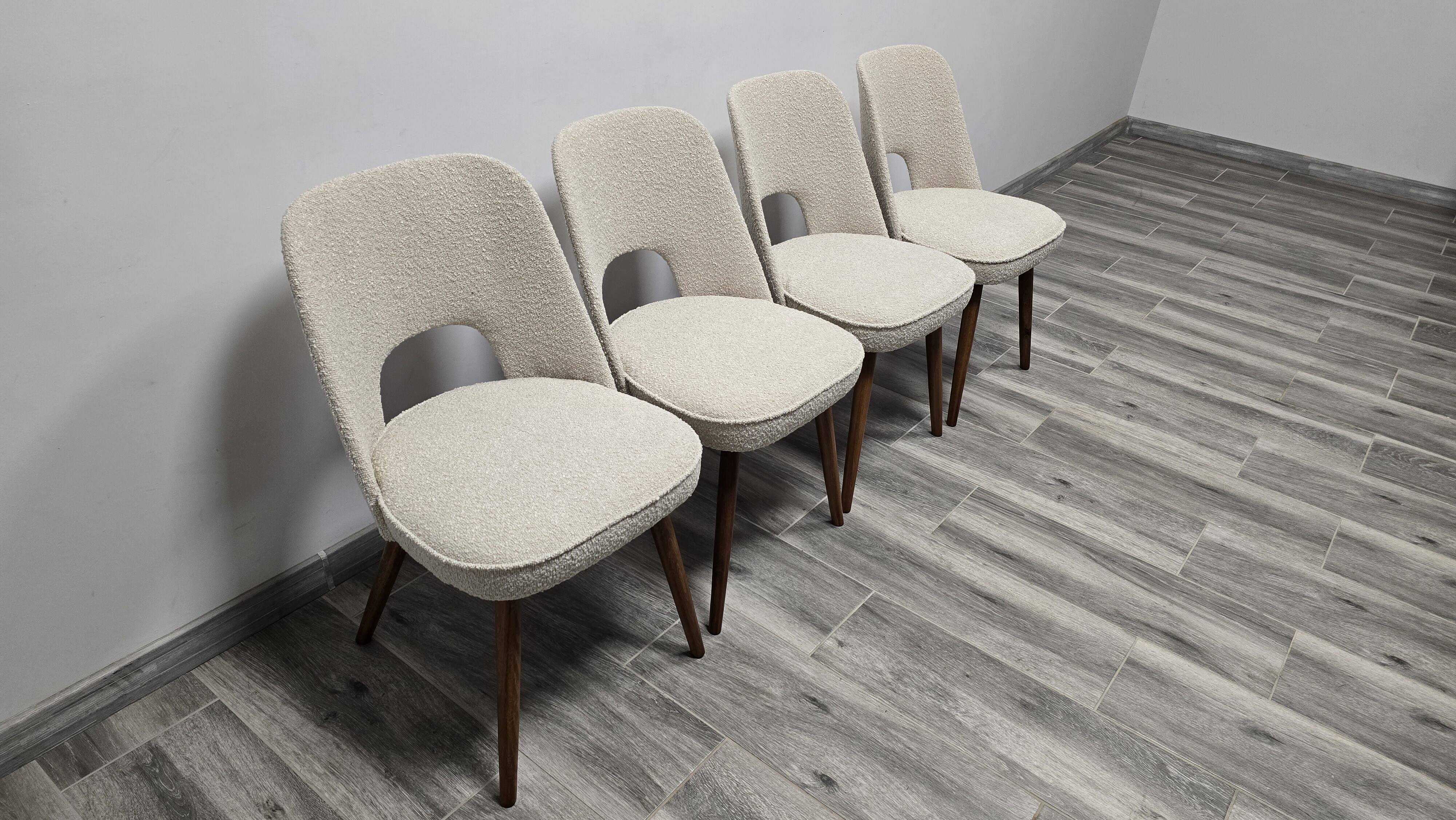 Dining Chairs by Oswald Haerdtl for Ton, 1950s, Set of 4