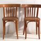 Antique bentwood chairs in Thonet style – Central Europe, circa 1930 #4 – Set of 4 pieces