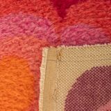 Desso Space Age carpet, 1970s, beige with berry tones