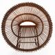 Pair of rattan Lounge Armchairs, 1960s