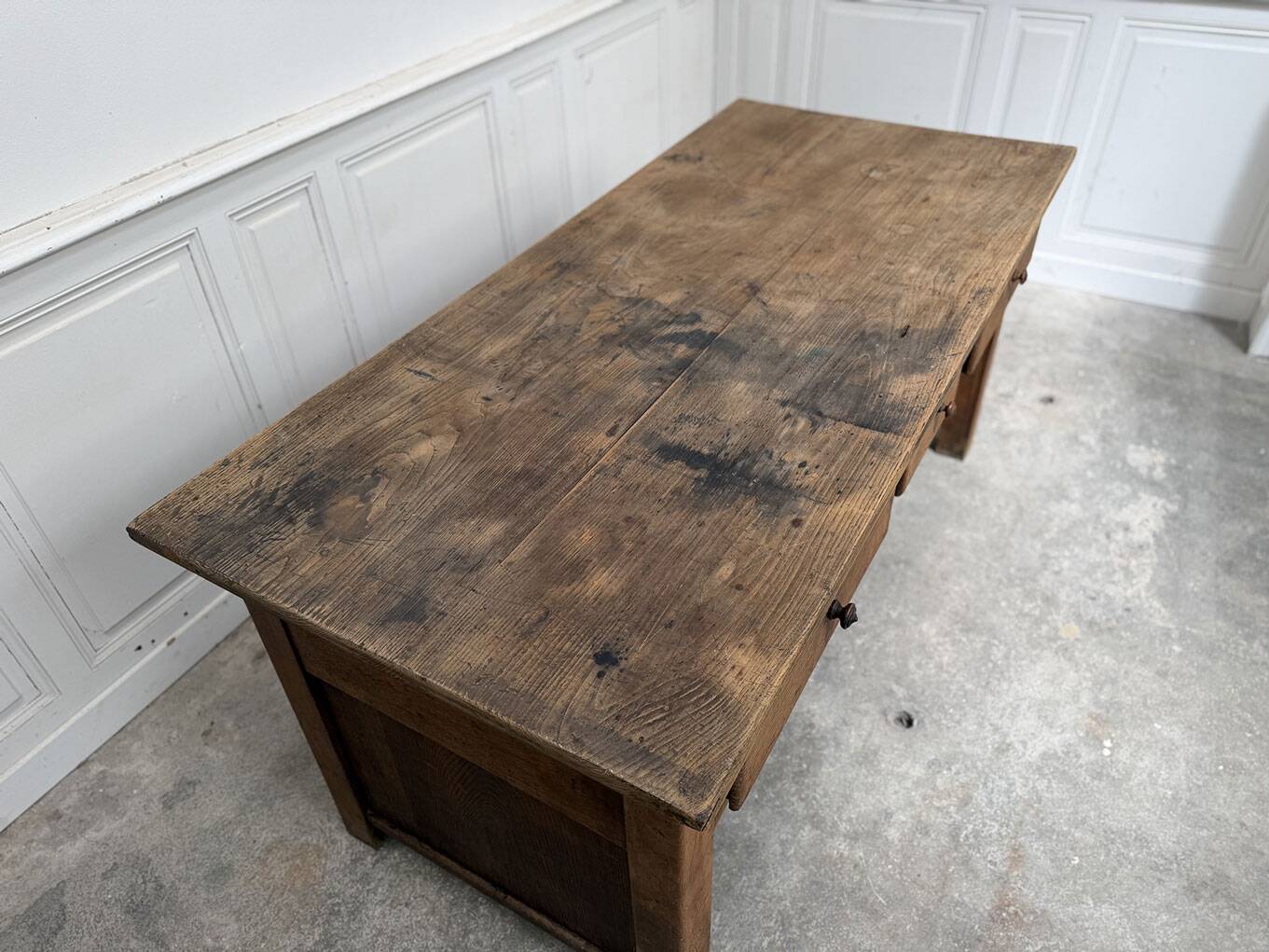 Workbench or island 1900 in solid oak