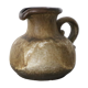 Earthen jug, German pottery, West Germany, vintage