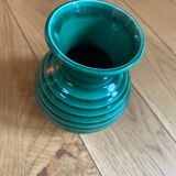 Vase en céramique verte