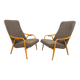 Mid-century modern armchairs Ton 947 by Antonín Šuman