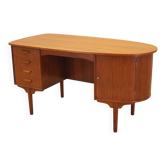 Bureau en teck, design danois, années 1970, designer : H.P. Hansen, fabricant : Rande