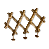 Porte manteau accordéon en bois