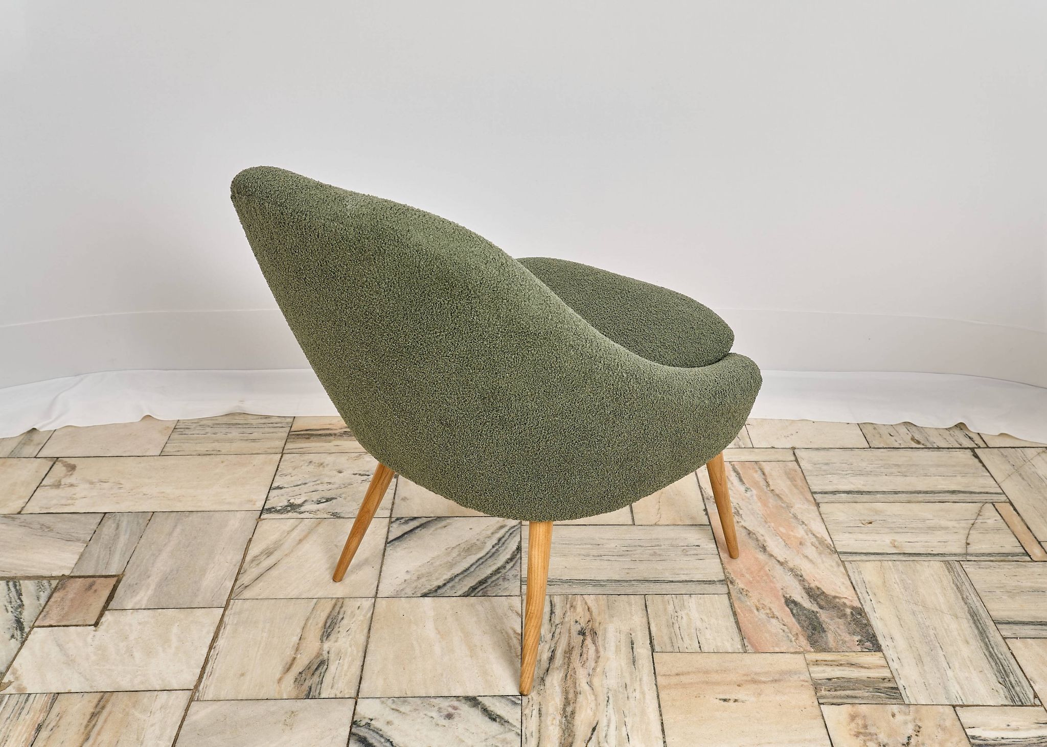 Fauteuil club Tchécoslovaquie années 1960. VINTAGE