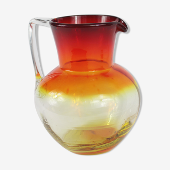 Glass pitcher