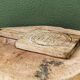 Butter brand, carved wood, folk art