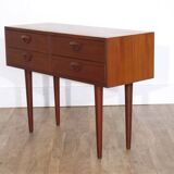 Danish teak side table K Kristiansen