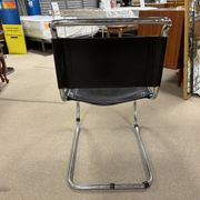 set of 4 MR side chairs by Ludwig Mies Van Der Rohe, Fasem edition, 1983