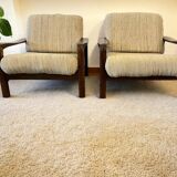 ensemble de 2 fauteuils vintage / fauteuils individuels / canapés