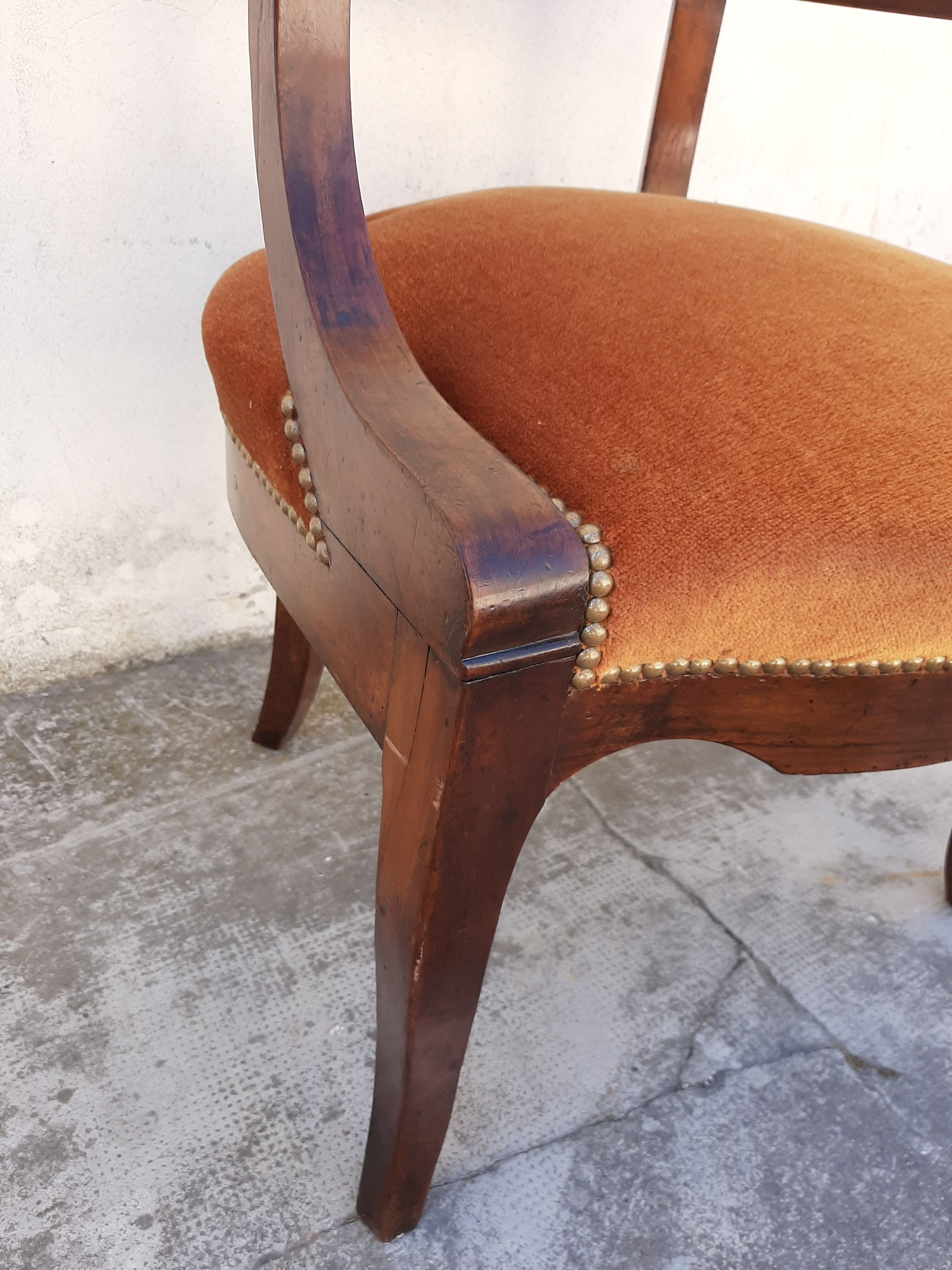 Fauteuil de bureau Louis Philippe 1900