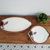 Plates and fish dish