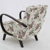 1950s Jindrich Halabala Restored Gobelin Armchair, Czechoslovakia