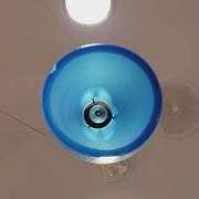 Blue tech lamp, Murano crystal, Vetreria Vistosi, 70's – Italy