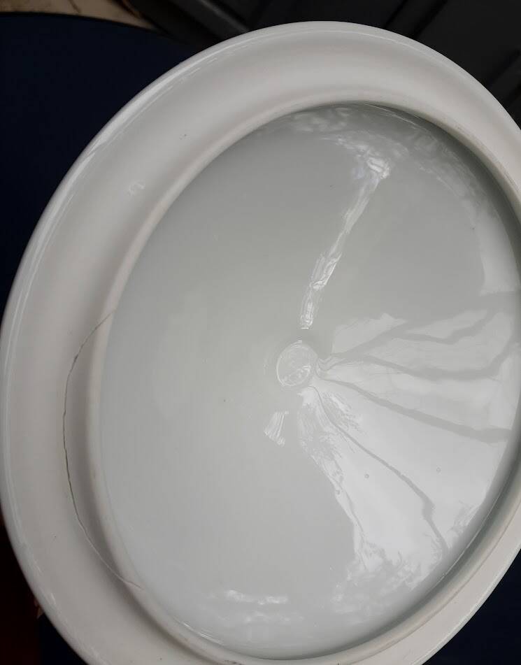 Antique tureen in Limoges porcelain