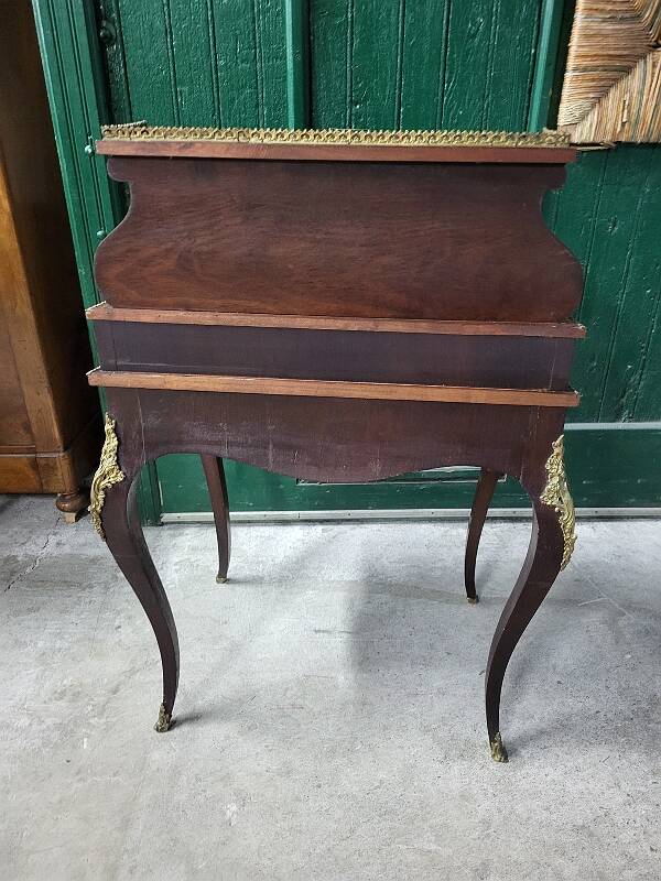 19th century rosewood stepped writing desk