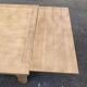 Renovated 19th-century oak extendable farmhouse dining table 160-240cm