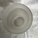 Granulated glass vase