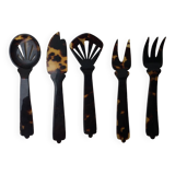 Tortoiseshell cutlery