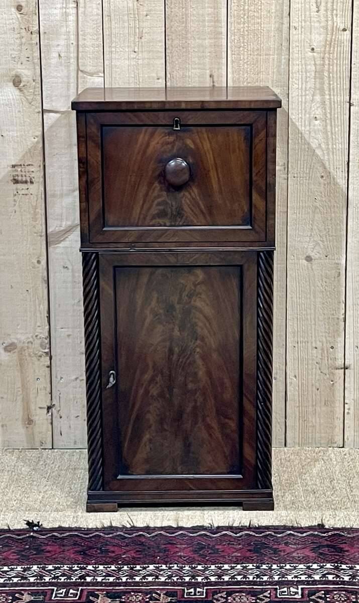 Victorian mahogany confiturier - 19th century