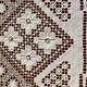60/70 Italy fashion table made hand woven embroidered