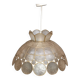 Vintage chandelier, mother-of-pearl suspension
