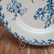 Assiette ancienne Gien modèle Chardon Terre de Fer