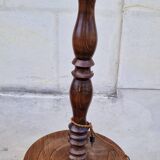 Wooden floor lamp